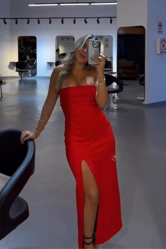 Vestido Sofía - Rojo