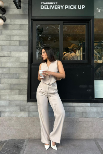 Conjunto Capriana - Beige 